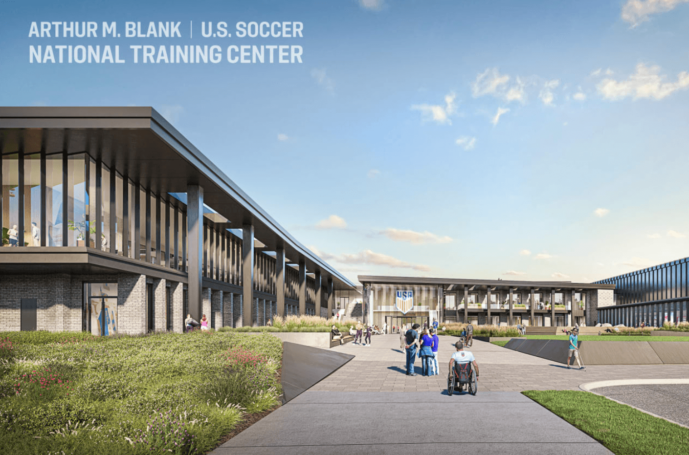 U.S. Soccer Brick Program at the Arthur M. Blank National Training Center